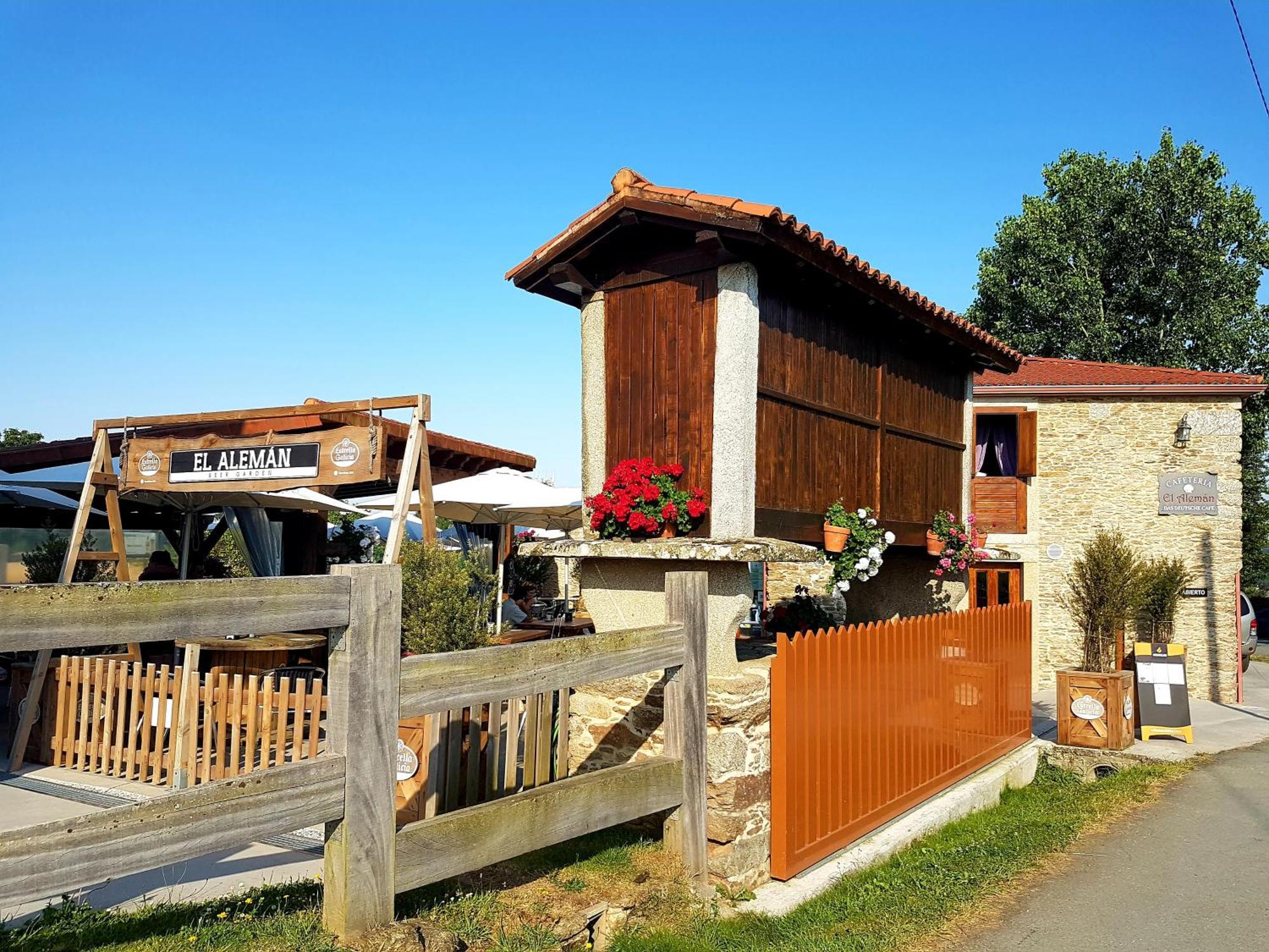 Albergue El Aleman Boente Exteriér fotografie